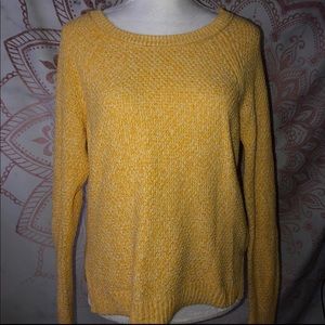 Yellow Old Navy Knit Sweater
